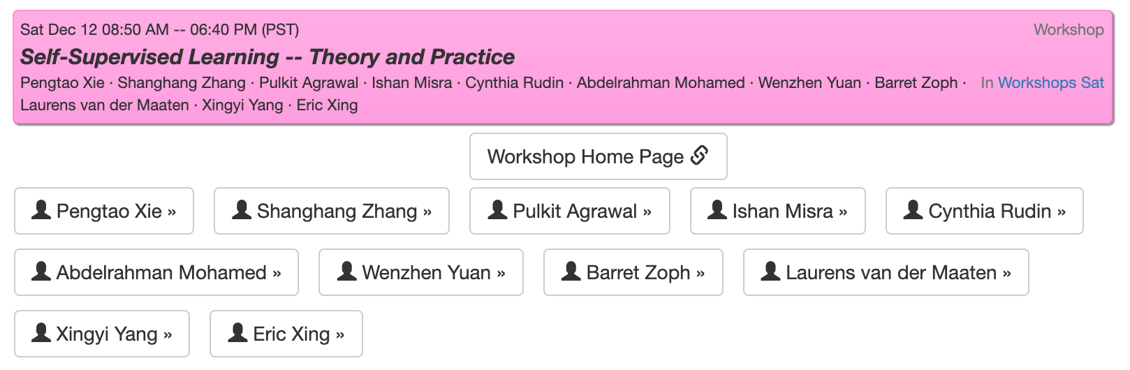Neurips 2020 Conference Watch On Self Supervised Learning Synced